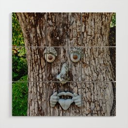 Silly Tree Wood Wall Art