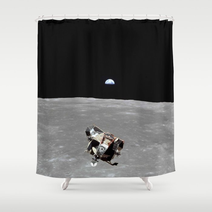 Nasa Picture 2: Apollo 11 the lunar module Shower Curtain