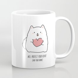 Fluff will Protect Your Heart Coffee Mug