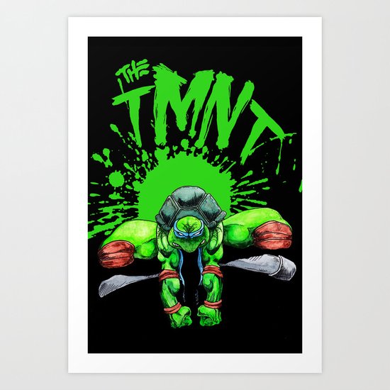 the tmnt Art Print