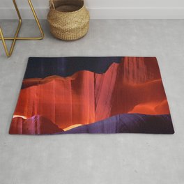 Captivating Canyon Colorful Kalidescope Scenic View Rug