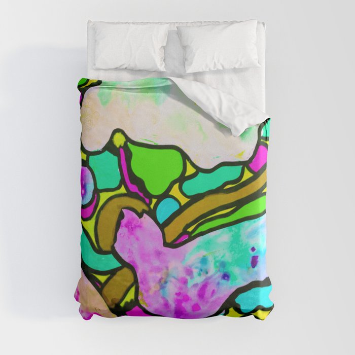 abstract 4 Duvet Cover