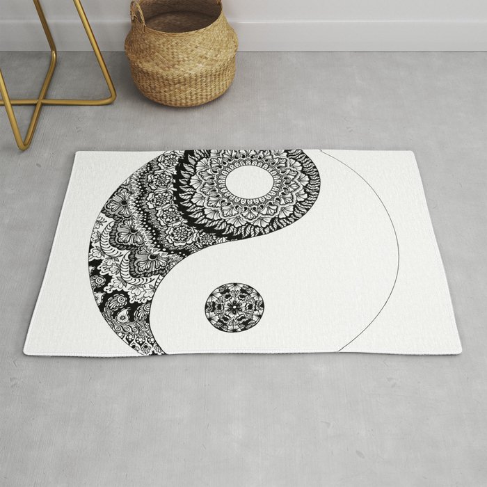 Ying Yang Rug