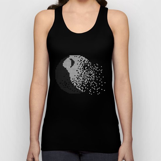 Death Planet Pixelate Unisex Tank Top