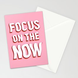 Focus on the Now Stationery Card