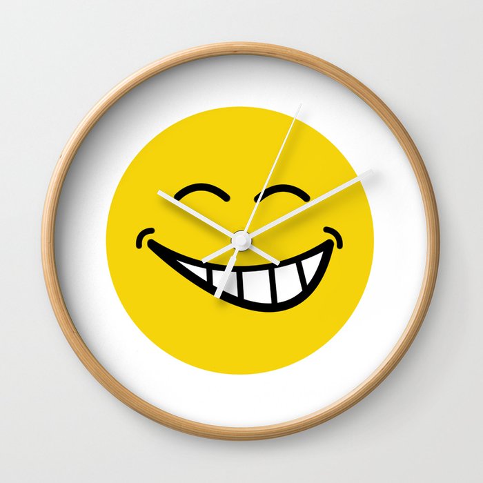 Smiley Face Wall Clock