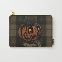 Patchwork Jack o' lantern Carry-All Pouch