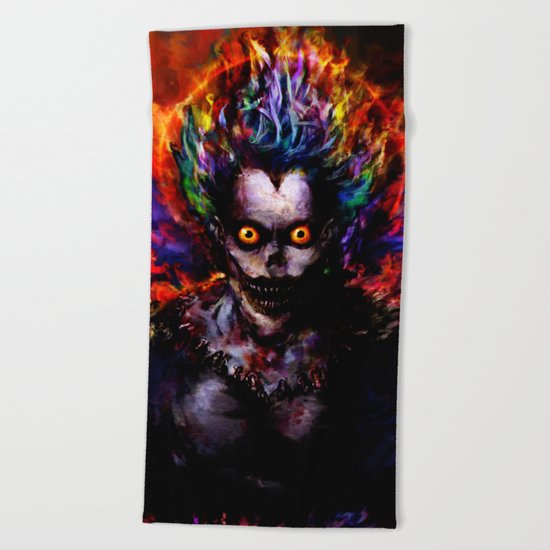 death god Beach Towel