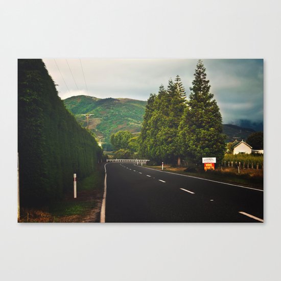 On the Road Canvas Print