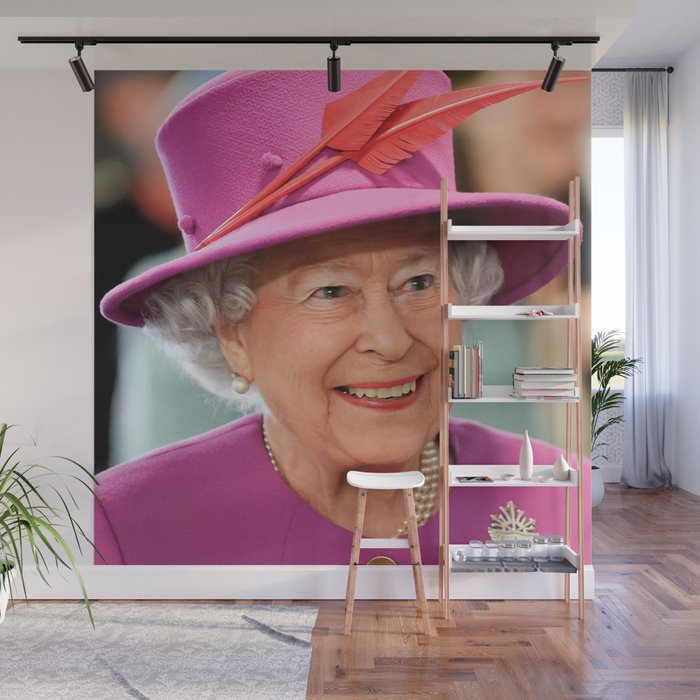 Portrait of Elizabeth II, queen of the United Kingdom 4 In 2015 Wall Mural