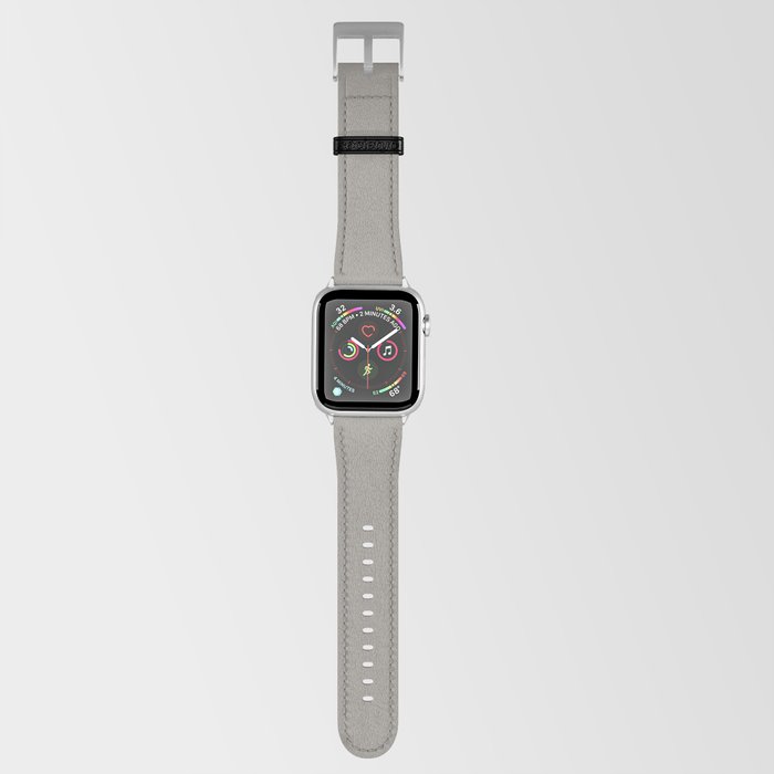 TABBY CAT COLOR. Gray neutral solid color Apple Watch Band
