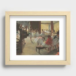 Dance Class Recessed Framed Print