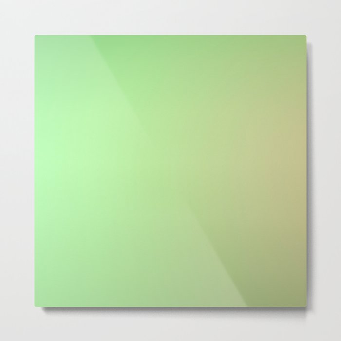 29 Green Gradient Background 220713 Minimalist Art Valourine Digital Design Metal Print