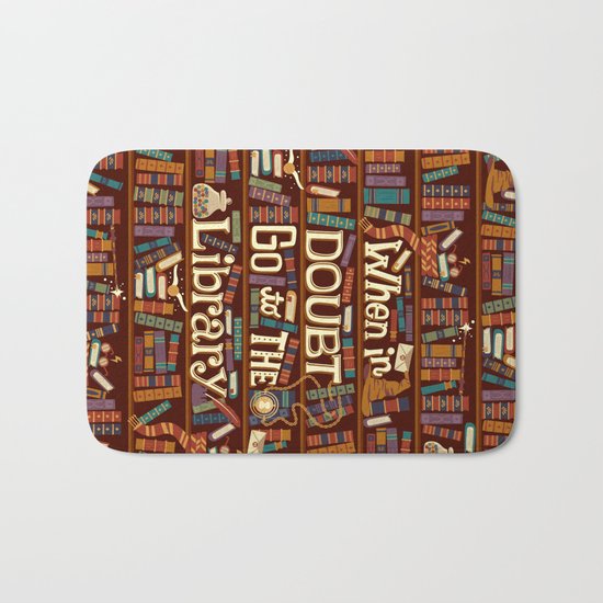 Go to the library Bath Mat