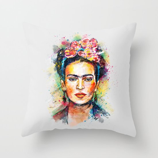 Frida Kahlo Throw Pillow