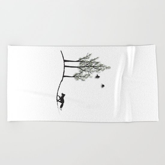 Fantasy Trees No. 2 Beach Towel