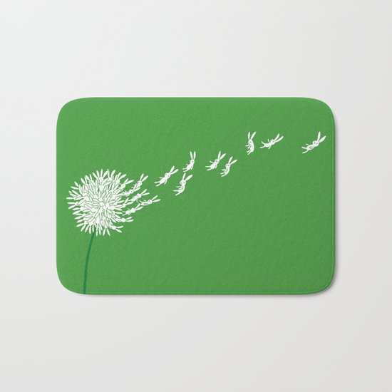 Escape from the dandeLION Bath Mat