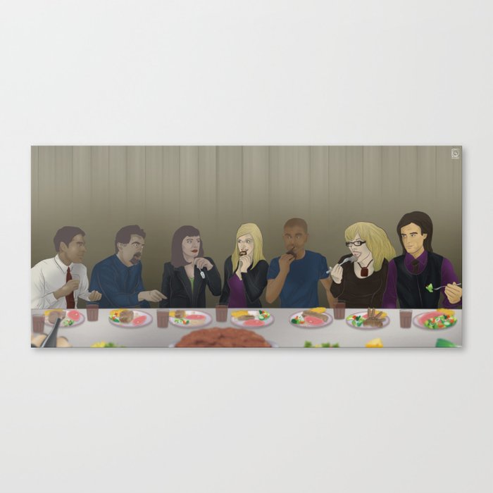 Criminal Minds Final Meal Canvas Print