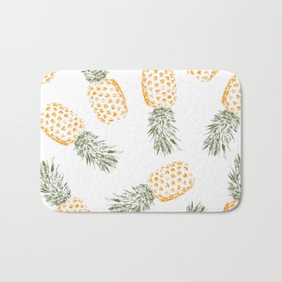 Pineapple Bath Mat
