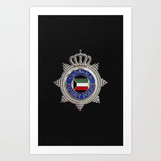 Ministry of interior - Kuwait Art Print