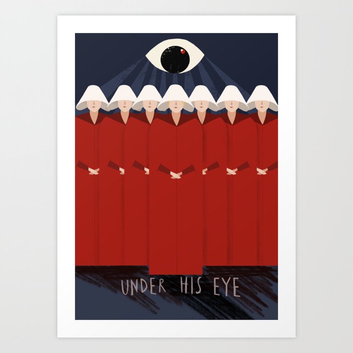Under His Eye Art Print by whatlaurafound | Society6