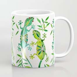 Geckos – Green Palette Mug
