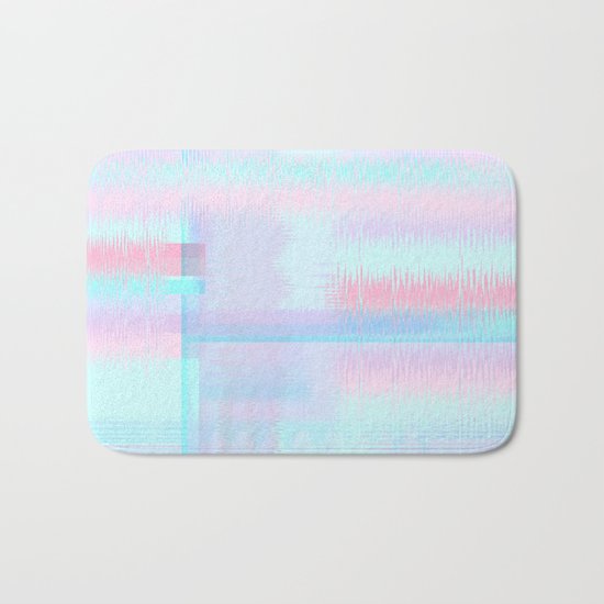Distorted signal 04 Bath Mat