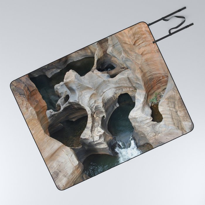 South Africa Photography - Bourke's Luck Potholes Picnic Blanket