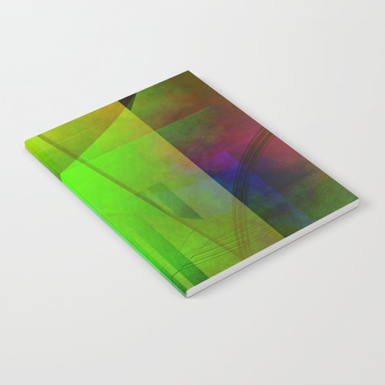 Multicolored abstract 2016 / 006 Notebook