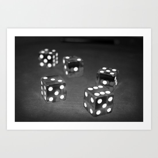 Roll of the Dice Art Print