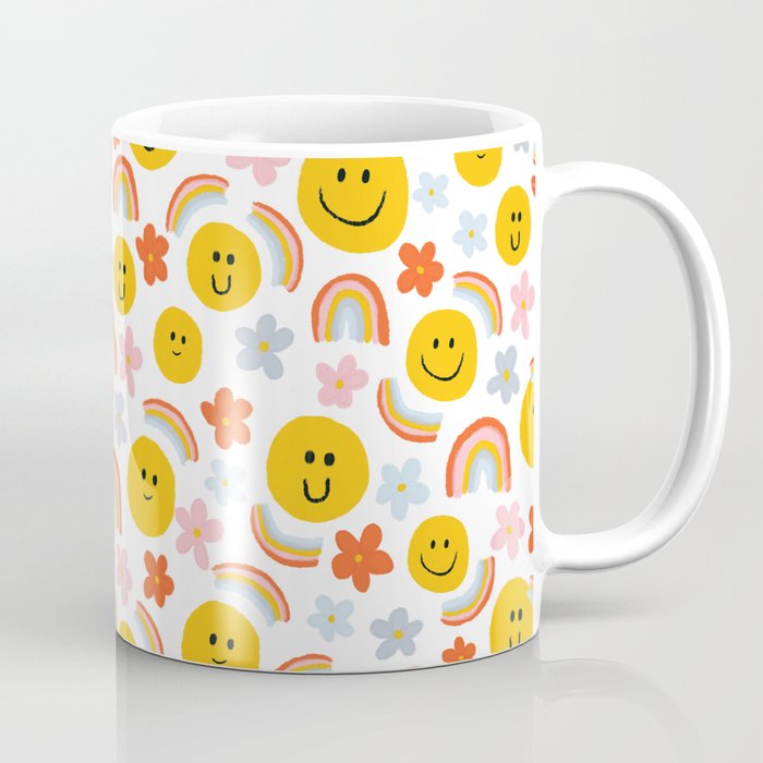 Rainbow Smiles Coffee Mug