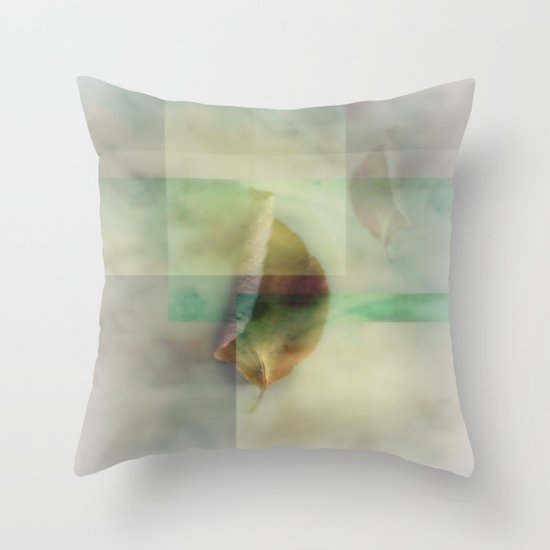 Leaves Throw Pillow