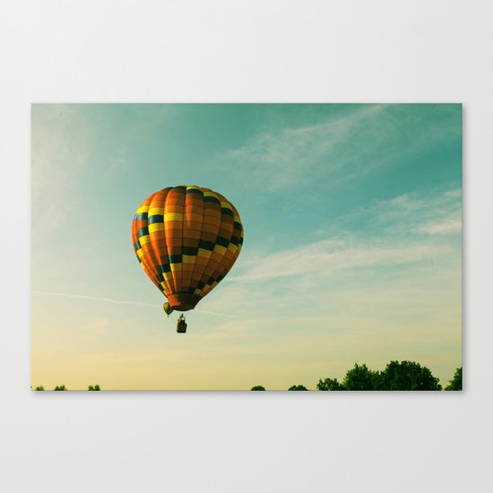 Touching The Tree Tops Canvas Print