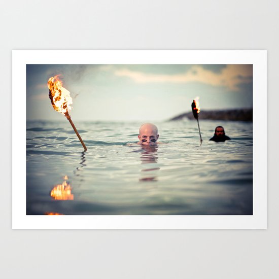"Voyagers"- By Ronen Goldman Art Print