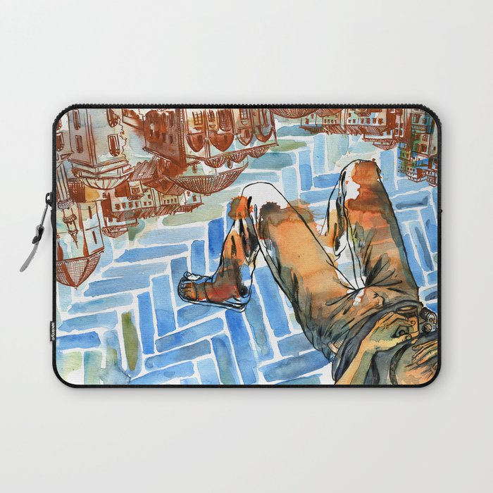 Asleep in Foreign Cities Laptop Sleeve