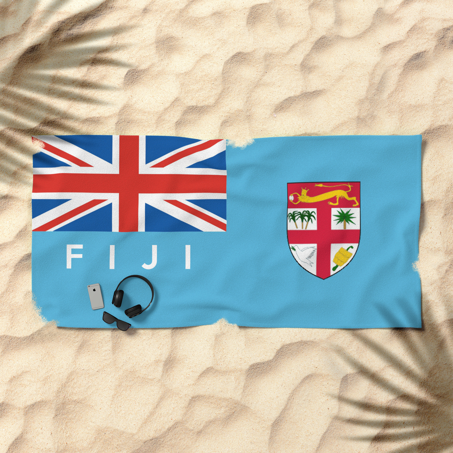 Fiji Flag Set of 4 Placemats & Coasters