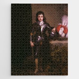 Sir Anthony van Dyck "King Charles II" Jigsaw Puzzle