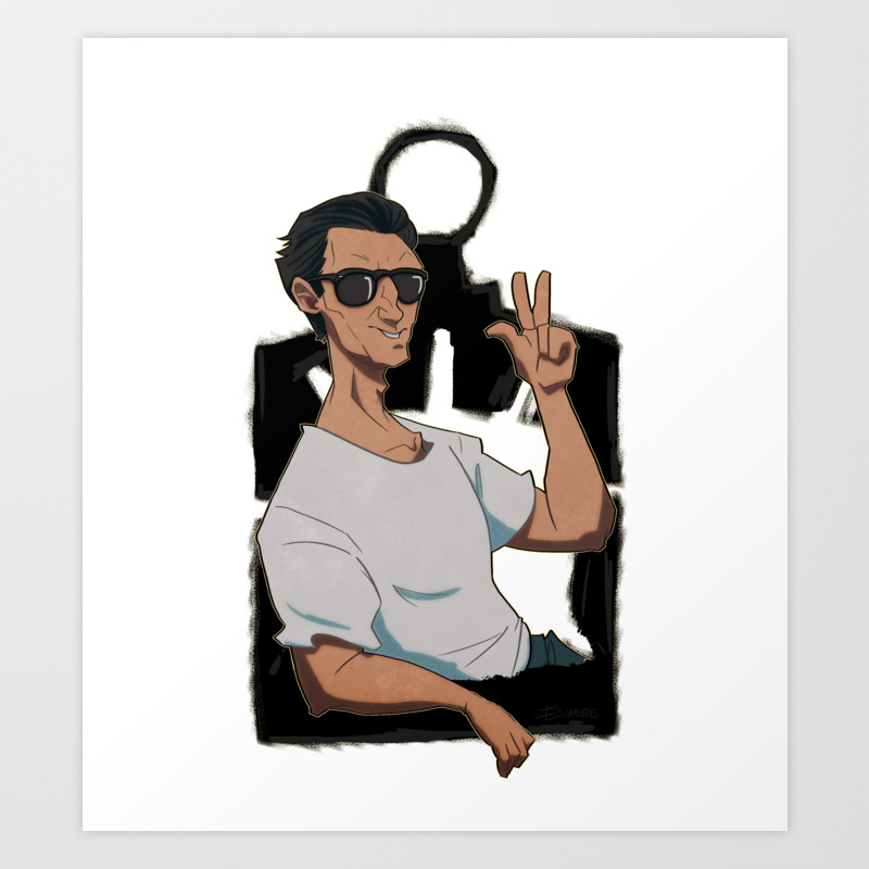 Deacon Art Print By Esuercvoltimand Society6 Want to discover art related to fallout4deacon? society6