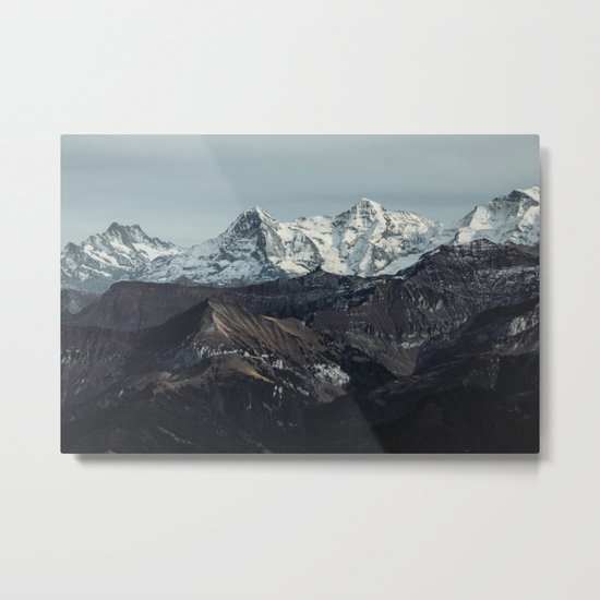 Mountain Mood II Metal Print