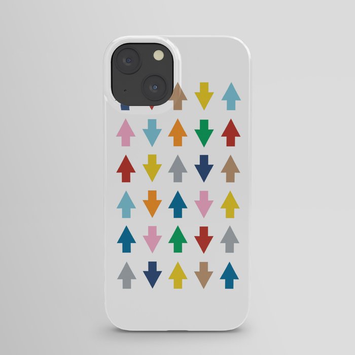 Arrows Up and Down iPhone Case