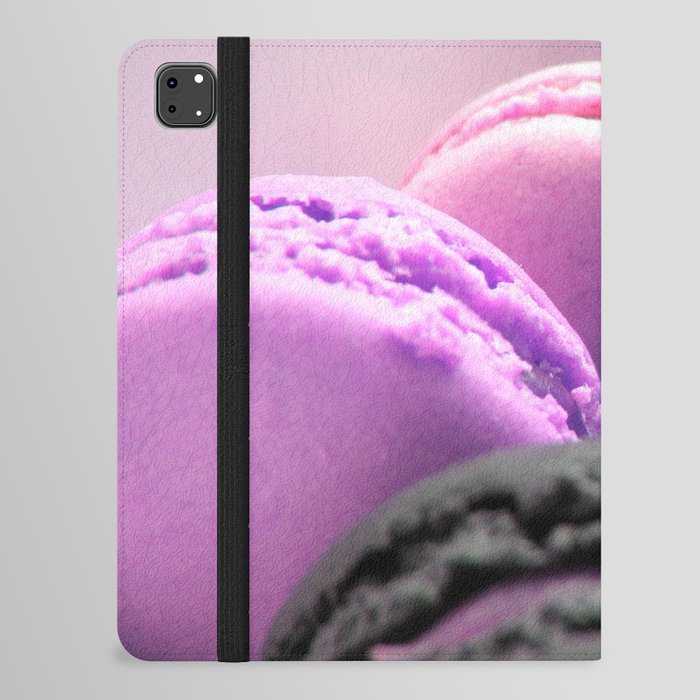 macaroons Pink Lavender Blue iPad Folio Case