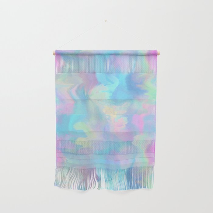 Y2K Cotton Candy Marble Wall Hanging