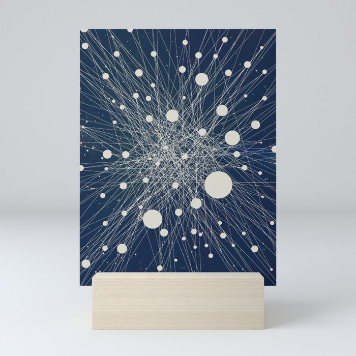 Connected Stars Mini Art Print