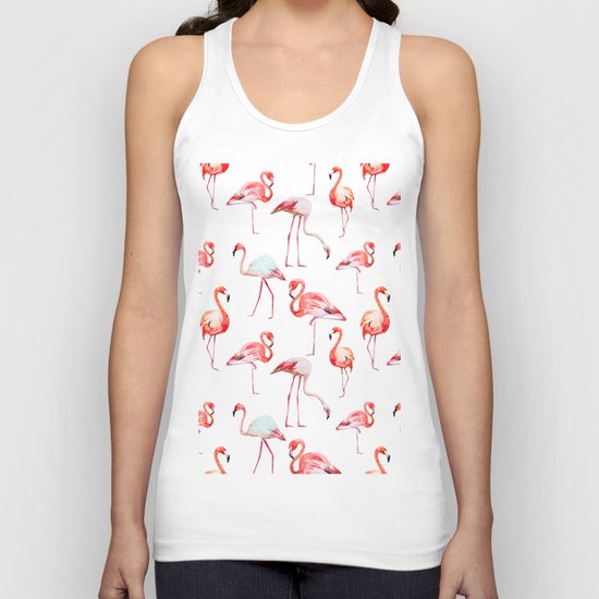 flamingo Unisex Tank Top