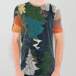 Amber Fox All Over Graphic Tee
