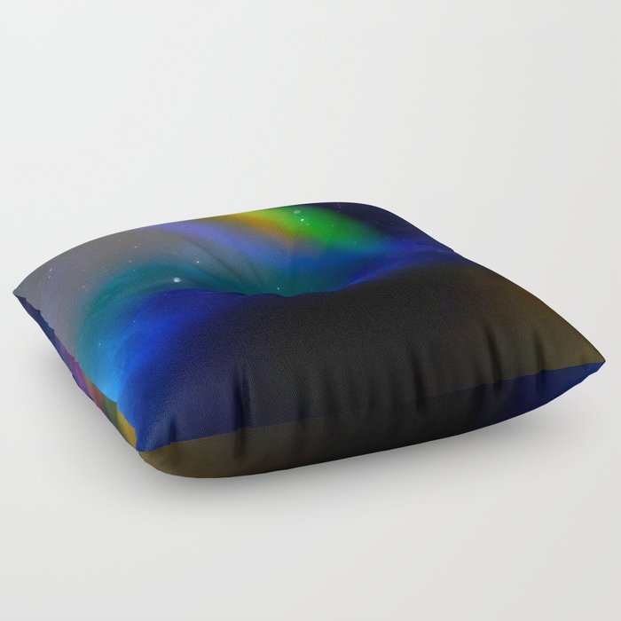 Digital light Floor Pillow