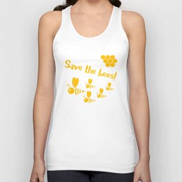 Save the bees! by Beebox Unisex Tank Top