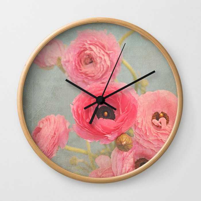 Vintage Romance Wall Clock