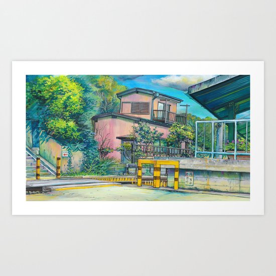 Concept Background #01 Art Print
