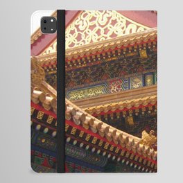 China Photography - The Beautiful Architecture Of The Forbidden City iPad Folio Case